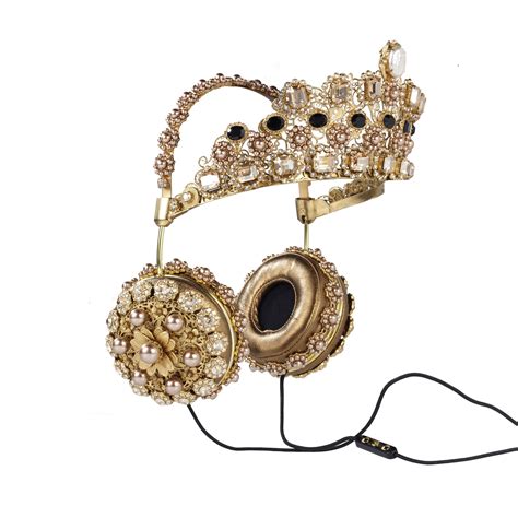 dolce gabbana mens crown slip on|dolce and gabbana crown headphones.